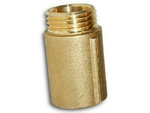 Przedłużka mosiężna 3/4 2,5cm