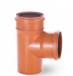 Trójnik kanalizacyjny PCV FI 110 90'