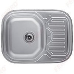 Zlew jednokomorowy z ociekaczem FERRO 48X64