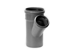 TRÓJNIK REDUKCYJNY KANALIZACYJNY PCV FI 110x75 67'