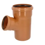 TRÓJNIK REDUKCYJNY KANALIZACYJNY PCV FI 160x110 67'