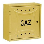 Szafka gazowa naścienna 300x340x200 żółta