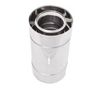 Rura kominowa dwuścienna 80/125 100cm