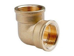 Kolano mosiężne 3/8
